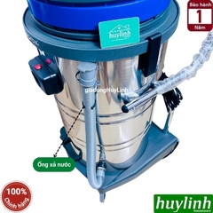 Máy hút bụi công nghiệp khô và ướt CleproX X3/80 - 80 lít - 3600W - 3 Motor
