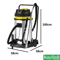 Máy hút bụi khô và ướt Lavor Thor 280 IF - 80 lít