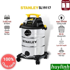 Máy hút bụi khô và ướt Stanley SL19117 - 30 lít