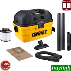 Máy hút bụi mini 3 chức năng Dewalt DXV15T - 15 lít - 1.8hp - hút bụi khô - ướt - thổi bụi