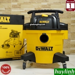 Máy hút bụi 3 chức năng Dewalt DXV23P – 23 lít - Hút bụi khô - Ướt - Thổi bụi