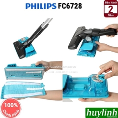 Máy hút bụi dùng pin có cán Philips FC6728 - 3 trong 1 - chính hãng