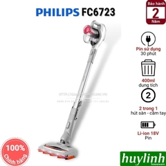 Máy hút bụi dùng pin có cán Philips FC6723 - chính hãng