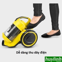 Máy hút bụi Karcher VC3 Plus *KAP - 1.100W - Tặng Voucher