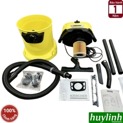 Máy hút bụi khô và ướt Karcher WD3 V - Có thổi bụi - Dung tích 17 lít - Made in Romania - 1.628-127.0