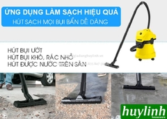 Máy hút bụi khô và ướt Karcher WD3 Car - Tặng bộ 5 túi lọc bụi trị giá 230.000