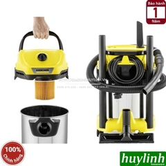 Máy hút bụi khô và ướt Karcher WD3S Premium - Dung tích 17 lít