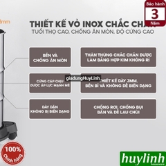 Máy hút bụi khô - ướt - thổi bụi FujiHome VC12 - 12 lít - Motor italy lõi đồng