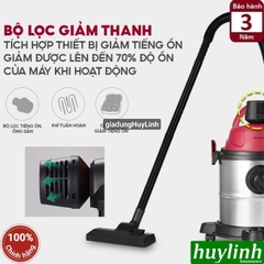 Máy hút bụi khô - ướt - thổi bụi FujiHome VC12 - 12 lít - Motor italy lõi đồng