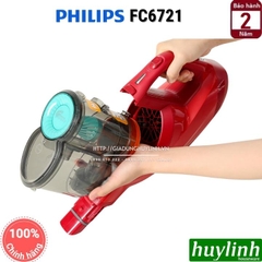 Máy hút bụi không dây có cán Philips FC6721/01 - Chính hãng