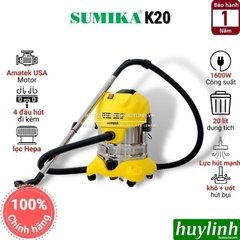 Máy hút bụi công nghiệp Sumika K20 - 20 lít