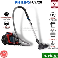 Máy hút bụi PowerCyclone Philips FC9728 - 2000W - Chính hãng