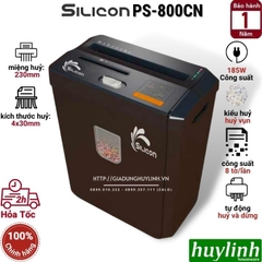 Máy Hủy Tài Liệu Silicon PS-800CN