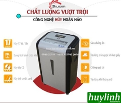 Máy hủy tài liệu Silicon PS-880C - 17 tờ/lần - 26 lít
