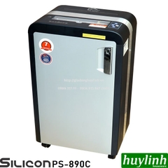 Máy hủy tài liệu Silicon PS-890C - 20 tờ/lần - 34 lít