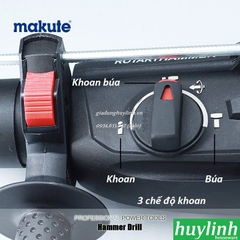 Máy khoan búa Makute HD001  - 800W - 3 chức năng