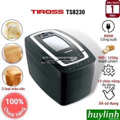 Máy làm bánh mì Tiross TS8230 - 12 chức năng
