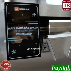 Máy làm đá bào Bingsu Unibar ISM-130 - công suất 130kg/ngày