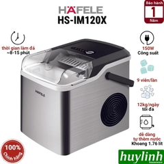 Máy làm đá viên gia đình Hafele HS-IM120X - 9 viên/lần - 12kg/ngày