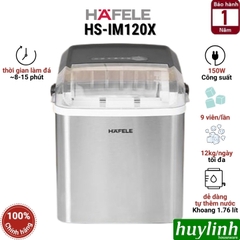 Máy làm đá viên gia đình Hafele HS-IM120X - 9 viên/lần - 12kg/ngày