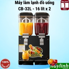 Máy làm lạnh đồ uống - nước trái cây 2 ngăn 16 lít CB-32L