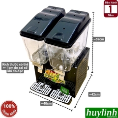 Máy làm lạnh đồ uống - nước trái cây 2 ngăn 16 lít: mã CB-32L