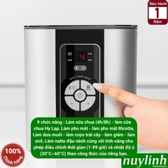 Máy làm sữa chua phô mai dưa muối Kuvings KGY-881CB - 9 trong 1