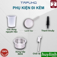 Máy làm sữa hạt đa năng Tapuho T01 - 1.75 lít - Điều khiển Tiếng Việt