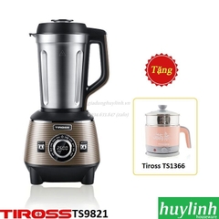 Máy làm sữa hạt đa năng Tiross TS9821 - Tặng kèm Tiross TS1366