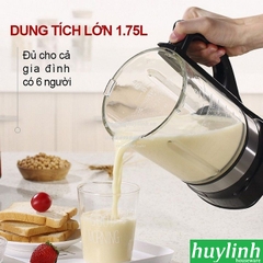 Máy làm sữa hạt, sữa đậu nành đa năng Mishio MK160 - 1.75 lít