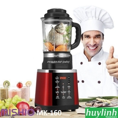 Máy làm sữa hạt, sữa đậu nành đa năng Mishio MK160 - 1.75 lít