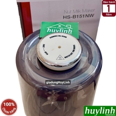 Máy làm sữa hạt chống ồn Hafele HS-B151NW – 535.43.485 - 1.5 lít