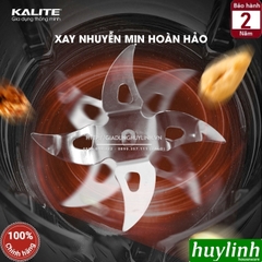 Máy xay nấu sữa hạt Kalite KL-990P - 1.75 lít - 2700W - 14 chức năng [Nâng cấp KL950]