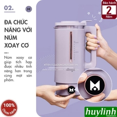 Máy xay nấu sữa hạt mini Dingo DCB500 - 600ml - Đa chức năng [Miễn SHIP Toàn Quốc]