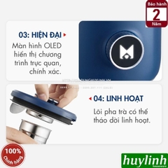 Máy xay nấu sữa hạt mini Dingo DCB600 - 600ml - Đa chức năng [Miễn SHIP Toàn Quốc]