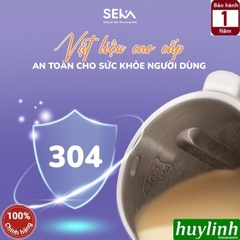 Máy làm sữa hạt mini SEKA SK320 -Tím- 600ml - 600W - 5 chức năng