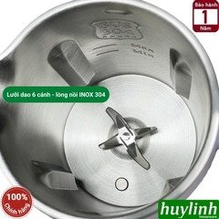 Máy làm sữa hạt mini SEKA SK320 -Tím- 600ml - 600W - 5 chức năng