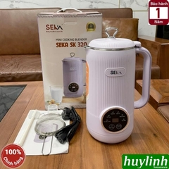 Máy làm sữa hạt mini SEKA SK320 -Tím- 600ml - 600W - 5 chức năng