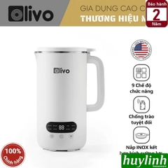 Máy xay nấu sữa hạt mini Olivo CB1000 - Dung tích 1000ml - 9 Chức năng