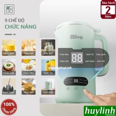 Máy xay nấu sữa hạt mini Olivo CB1000 - Dung tích 1000ml - 9 Chức năng