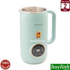 [Tặng thớt] Máy làm sữa hạt mini Tapuho TMB600 PLUS - 800ml - 750W - 8 Chức năng