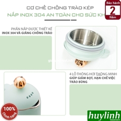 [Tặng thớt] Máy làm sữa hạt mini Tapuho TMB600 PLUS - 800ml - 750W - 8 Chức năng