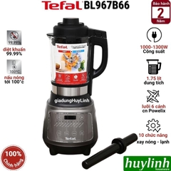 Máy làm sữa hạt - xay nóng lạnh Tefal BL967B66 - 1.75 lít - 1300W