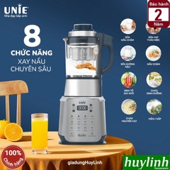 Máy làm sữa hạt Unie V9S - 1.75 lít - 8 chức năng - 1800W - có tính năng tạm dừng