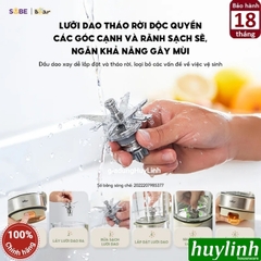 Máy làm sữa hạt đa năng Bear SB-SH17V - 1.75 lít - Tiếng Việt