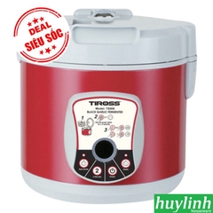 Máy làm tỏi đen Tiross TS906 - 5 lít - Đỏ và Bạc