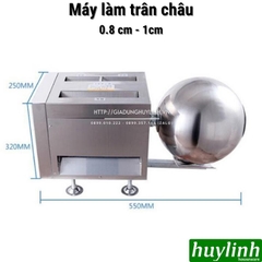 Máy làm trân châu bán tự động ST106 - Đường kính 0.8cm - 1cm