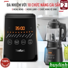 Máy xay nấu sữa hạt Tefal Happy Cook Mix BL511868 - 1.75 lít - 10 Menu cài sẵn