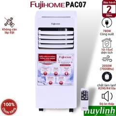 Máy lạnh - điều hoà di động mini Fujihome PAC07 - 7000BTU [10-15m2]