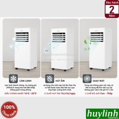 Máy lạnh - điều hoà di động mini Fujihome PAC07 - 7000BTU [10-15m2]